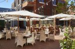 Grab lunch at The Garden with unobstructed Aspen Mountain views